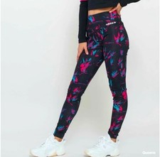 Adidas Originals Leggings Women s Size Medium Print Tech GC8758 Multicolor