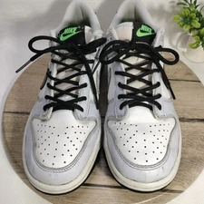 NIKE Dunk Low FB9109-107 Leather 6Y White Gray Green 2023 
