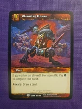 Cleaning House - Crown of the Heavens - 195/198 - WoW TCG - Common