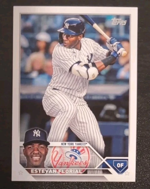 Estevan Florial #US211 2023 Topps Update Series New York Yankees Base Card - Image 3 of 3