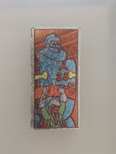 Tetsujin 28-go Blue Robot Showa Japanese Menko Card
