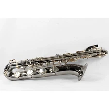 Allora ABS-550 Paris Baritone Saxophone BN Body, Silver Keys 197881149628 OB