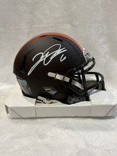 Jeremiah Owusu-Koramoah Signed Cleveland Browns Mini Helmet Primetime COA