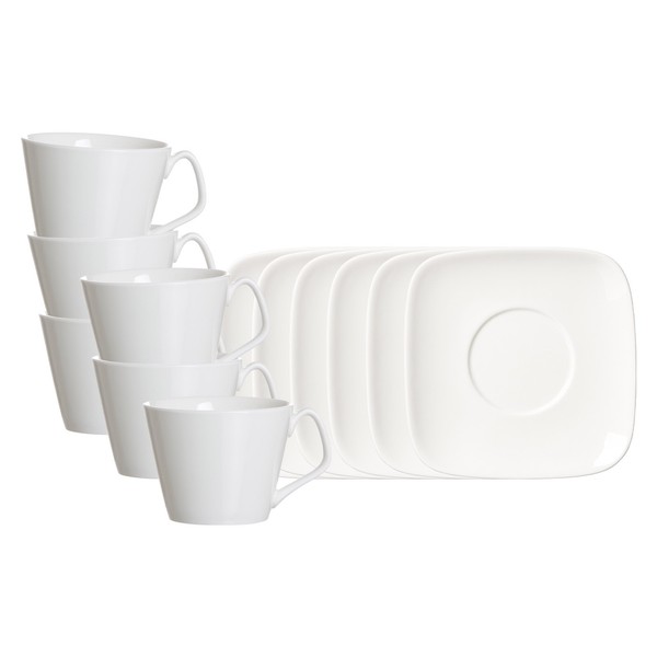 Ritzenhoff & Breker Arena Kaffeetasse Mit Untertasse 200 Ml 6Er Set-image