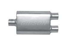Gibson Mwa Superflow Centerdual Oval Muffler - 4x9x14in3in Inlet2.5in Outlet