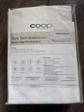 NEW Coop Goods Ultra Tech Waterproof Mattress Protector King Size
