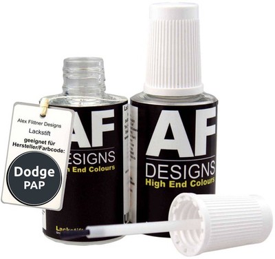 Lackstift für Dodge PAP Viper Slate Crystal Perl schnelltrocknend 2x20ml