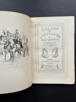 Round About A Brighton Coach Office - Maude Egerton King (HB 1896)
