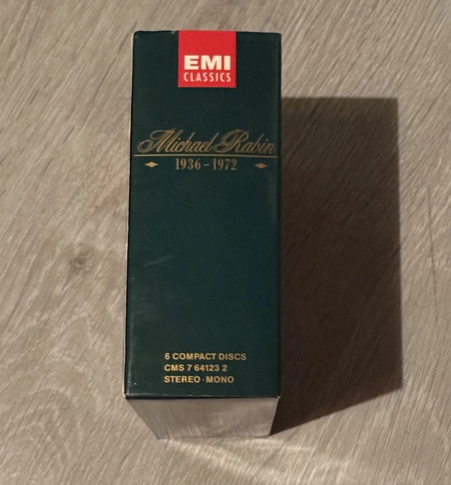 Michael Rabin 1936-1972 - EMI D 627 - 6CD-Box - Made in Germany - Bild 2 von 4