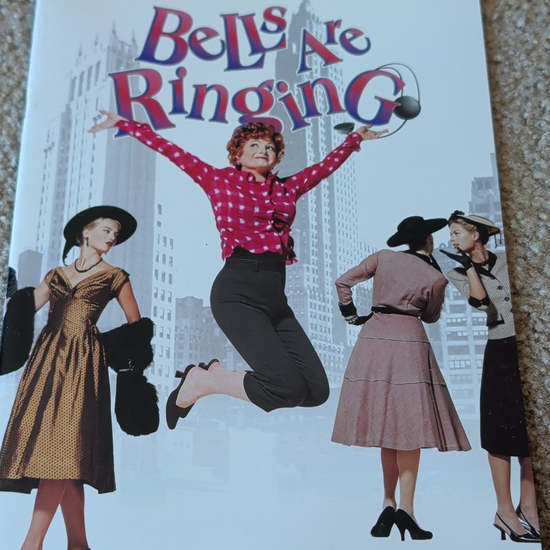 Bells Are Ringing Souvenir Program - Faith Prince Marc Kudisch - Original