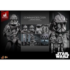 Commander Cody  Chrome  Star Wars ROTS MMS Fully Poseable Exclusive Hot Toys