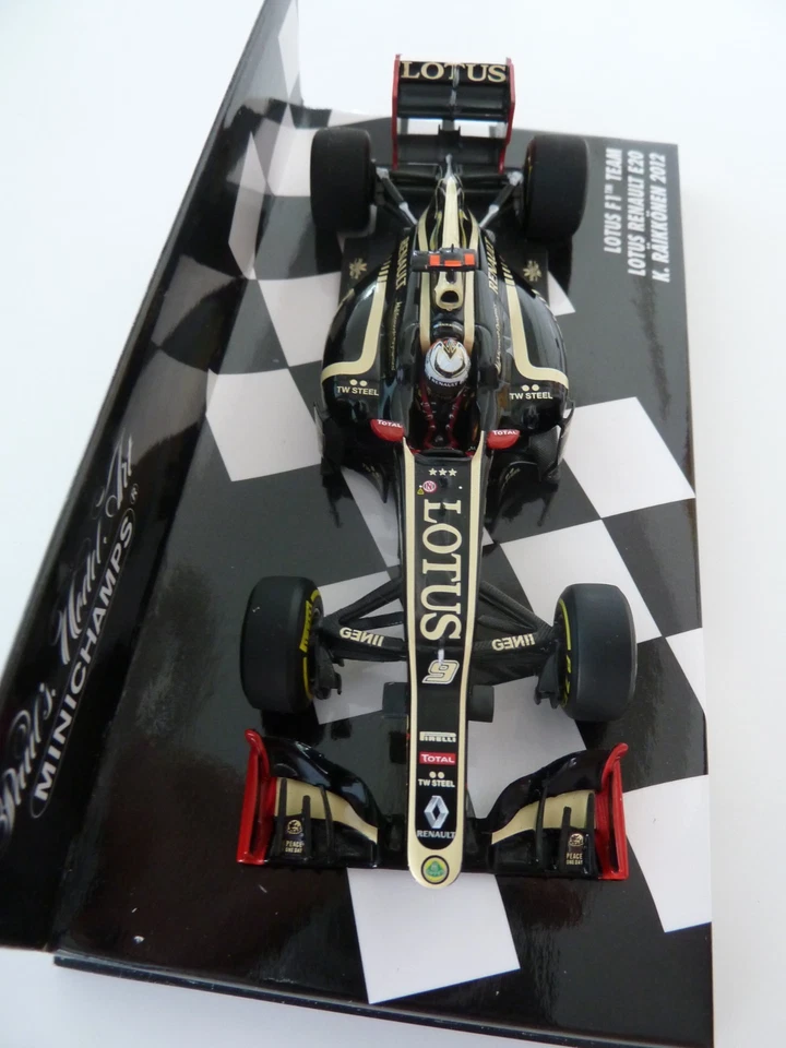 Lotus Renault E20, Kimi Räikkönen, F1-Saison 2012, Lotus F1-Team,Minichamps 1:43 - Bild 2 von 4