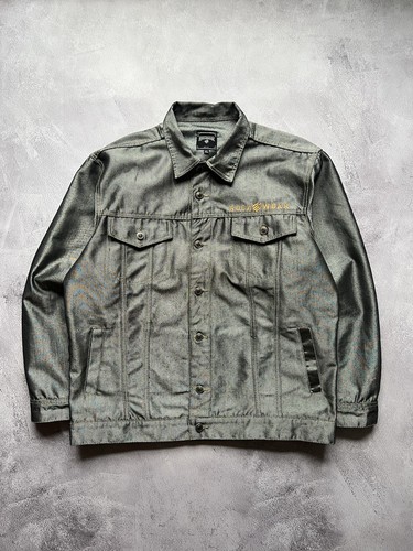 Vintage Roca Wear Silver Denim Jacket