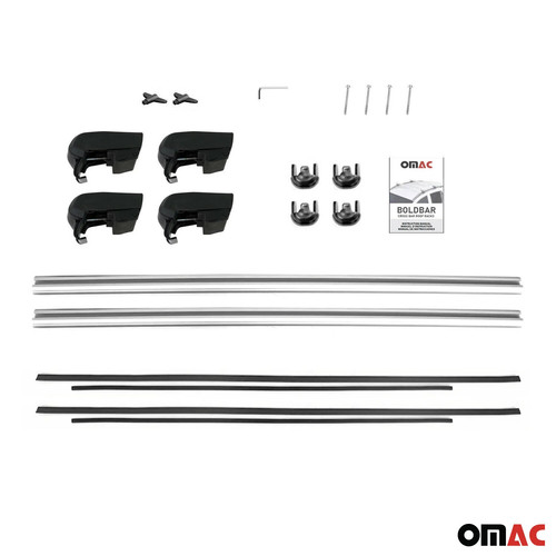 2020-2025 Kia Telluride 1.gen Roof Rack Cross Bars Silver - Bild 10 von 12