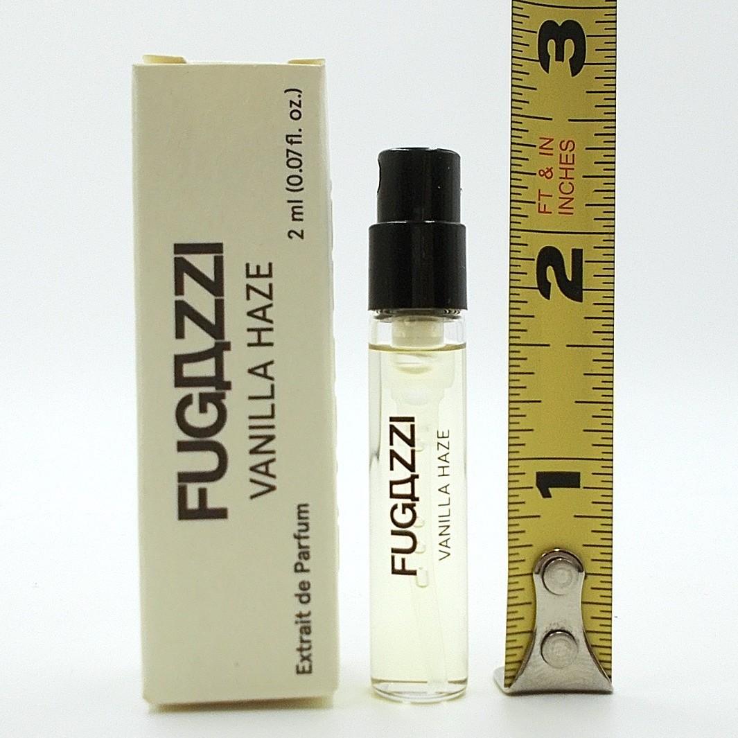 Fugazzi Perfume Vanilla Haze Extrait and Vanilla Haze Eau de Parfum Boxed 2 ml