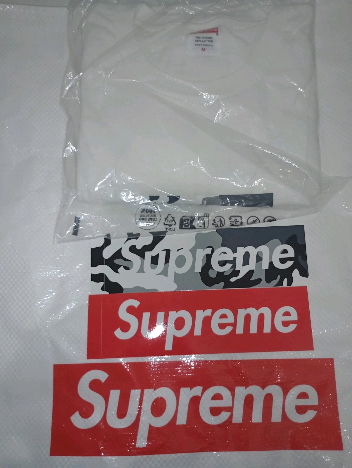 Tee shirt Supreme Miami Box Logo taille M En Main Neuf Envoi Rapide ✅