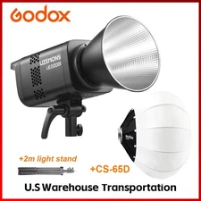 Godox LE200Bi 220W Bi-Color COB/video light+Lartern softbox for Video Recording