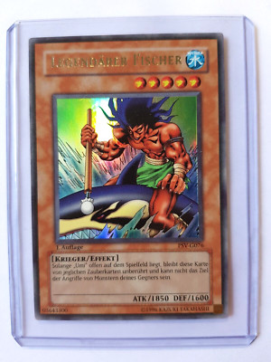Legendärer Fischer PSV-G076 Ultra-Rare 1 Auflage YU-GI-OH Karte Light Played