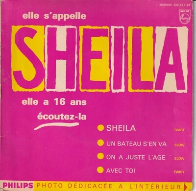 SHEILA - FR EP - SHEILA + 3 - Photo 1/2