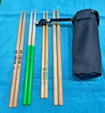Stick Holder or Bag With Sticks & Clamp