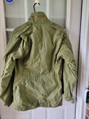 Rare Find Authentic OD Green M-65 Field Jacket - Men's X-Small Reg - Picture 6 of 8