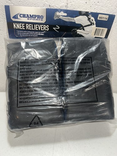 NEW Champro Sports Catchers Knee Relievers CG29 Adult Navy Blue Retail Packaging - 第 2/5 張圖片