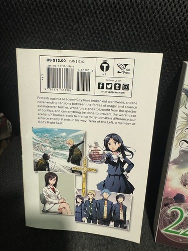 Ein bestimmter magischer Index Graphic Novel englischer Manga Menge 4: Band 19, 20, 21, 22 - Bild 7 von 9