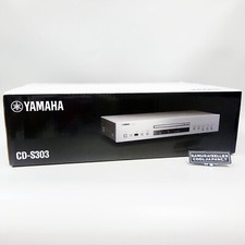 YAMAHA CD-S303 Single-disc CD Player Silver with Box from Japan NEW