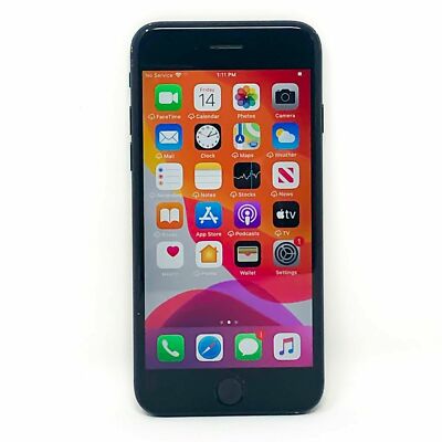 GOOD Apple IPhone 7 Smartphone 32GB - BLACK (UNLOCKED) | eBay