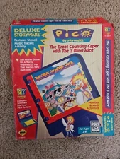 3 blind mice counting caper sega pico Box And Manual Only NO GAME