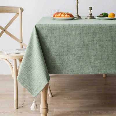Cotton And Linen Tablecloth  Fresh Rectangular Coffee Table Tablecloth Table Mat