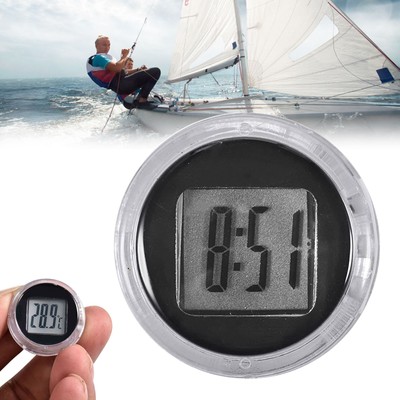 Mini Digital Watch Self Adhesive Digital Car Motorcycle Watch Car Digital Watch.