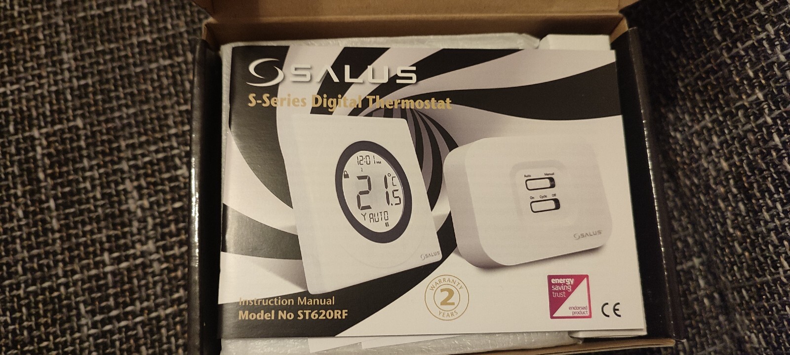 SALUS ST620RF Programmable Thermostat With RF | eBay
