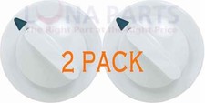  2 PACK WE1M652 GE Dryer Timer Knob AH1482196, EA1482196, PS1482196 PS1482196