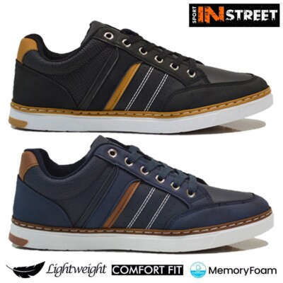HERREN MEMORY FOAM RUNNING SNEAKER FREIZEIT JOGGING GYM WALKING SPORTSCHUHE GRÖßE