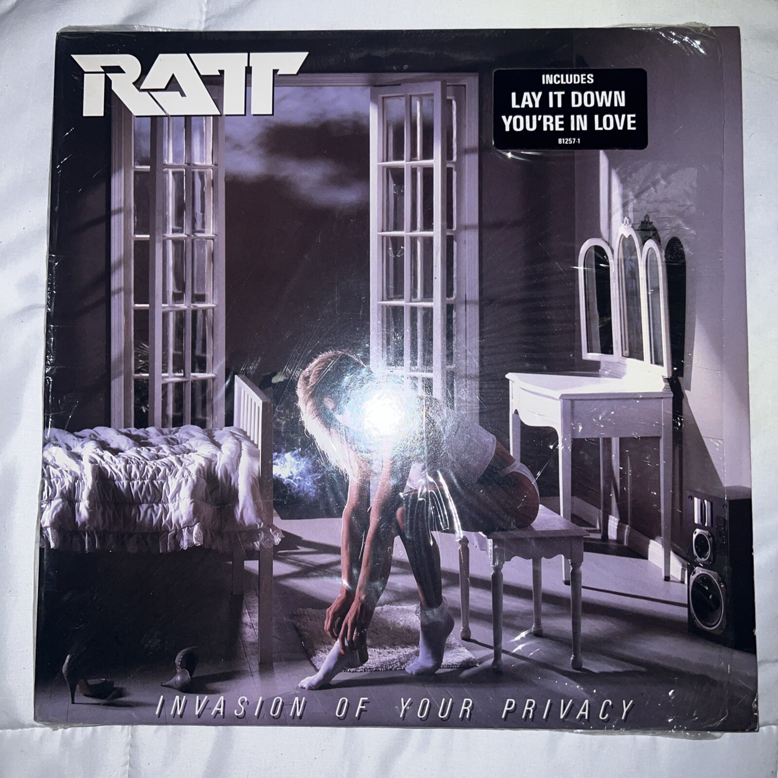 RATT Invasion Of Your Privacy Vinyl 1985 First Press