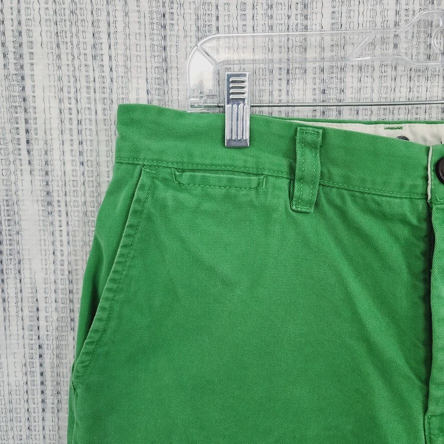 Bermudas chinas verdes Boden para hombre talla 36x10 100 % algodón Foto 2 de 4