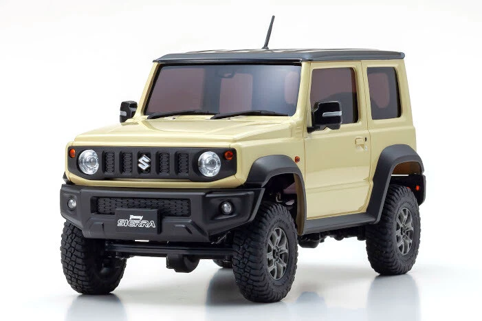 Coche de arrastre Kyosho 32523IV MINI-Z 4X4 Jimny Sierra gasa marfil metálico RTR Foto 4 de 4