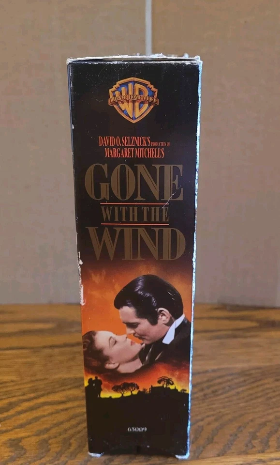 Vintage Warner Brothers Gone With The Wind VHS Box Set Clark Gable Classic  - Image 3 of 4