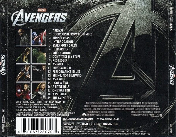 Alan Silvestri – Marvel’s: The Avengers (2012) Score CD / Limited Edition / OOP - Bild 2 von 2