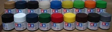 Tamiya Gloss Acrylic Paints X-1 thru X-34  3/4 oz. (23ml) (The Big) Bottles