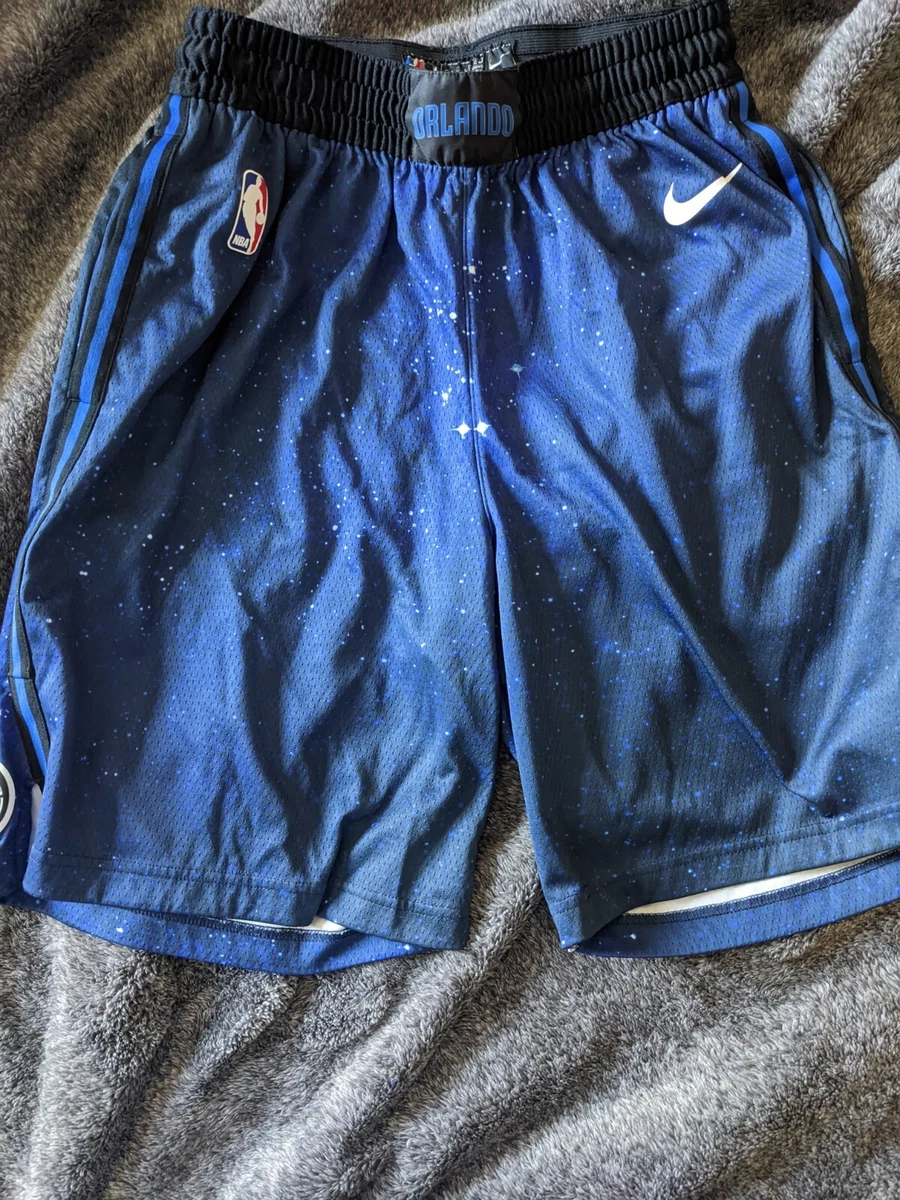 Youth Nike Black Orlando Magic 2020/21 Swingman Shorts - Icon Edition