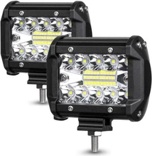 4" LED Light bar 18W Flood Spot Combo Work Lights IP67 Waterproof Off Road SUV