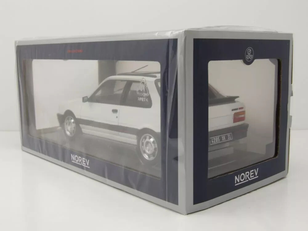 NOREV 1/18 – Peugeot 309 GTI 1987, Modèle Réduit Métal Collection
