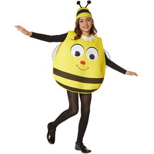 Kids Costume Bumble Bee Big Eyes Insect Bug Animal Fancy Dress Carnival Outfit