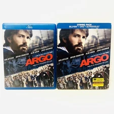 Argo (Blu-ray/DVD, 2013, 2-Disc Set, Includes Digital Copy UltraViolet)