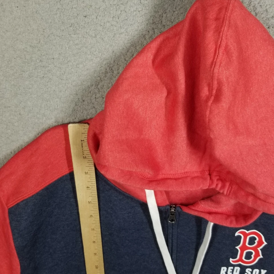 Boston Red Sox Fanatics Soplada Cremallera Completa Sudadera con Capucha Chaqueta Hombres XXL 2LX NUEVO CON ETIQUETAS Foto 4 de 4