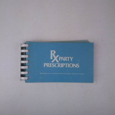 VTG RX Party Prescriptions Junior Board Retreat Hospital Richmond VA