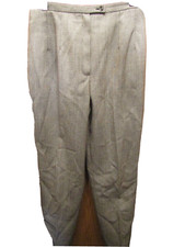 WOMENS HARVE BENARD HOLTZMAN 100 WOOL LINED GRAY PANTS SIZE 8 INSEAM 31"