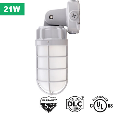 LED Vapor Tight Jelly Jar Light 21W IP65 Industrial JAR Ceiling Wall Mount light